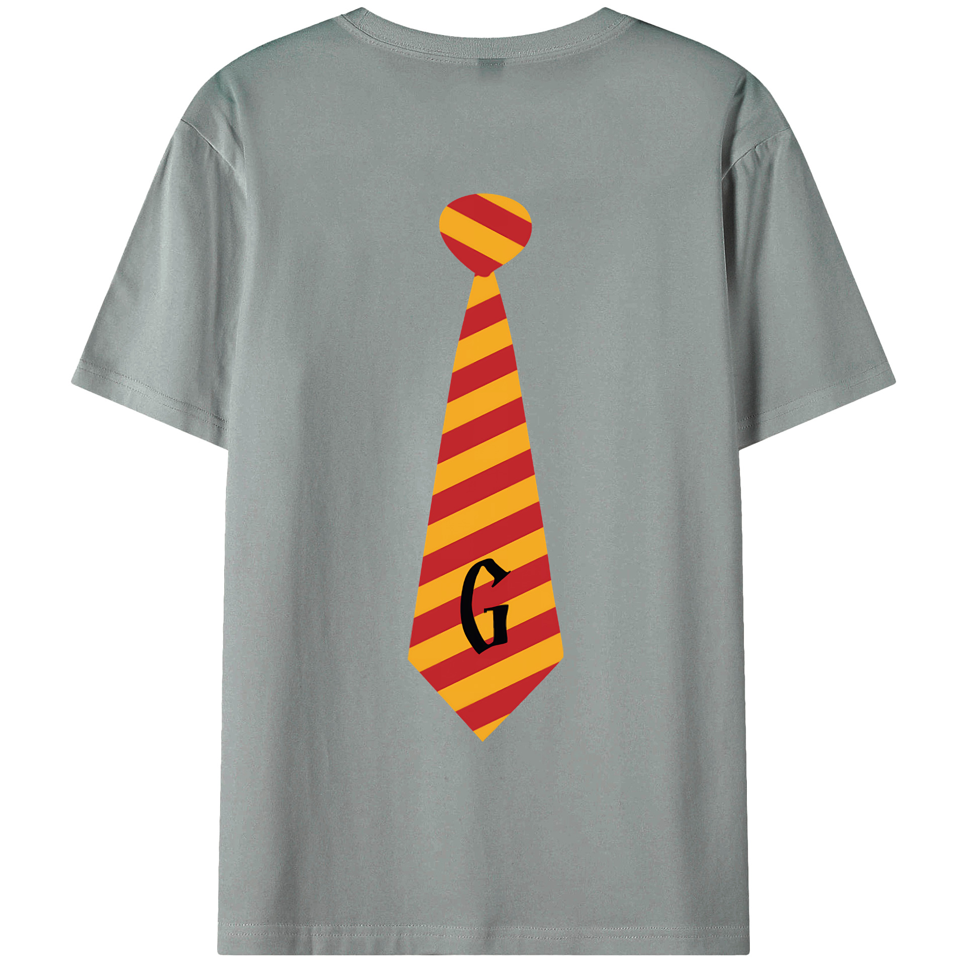 （画像用） Harry Potter ハリー・ポッターシリーズ 綿100％ メンズ半袖Tシャツ（バックプリント） 通気性